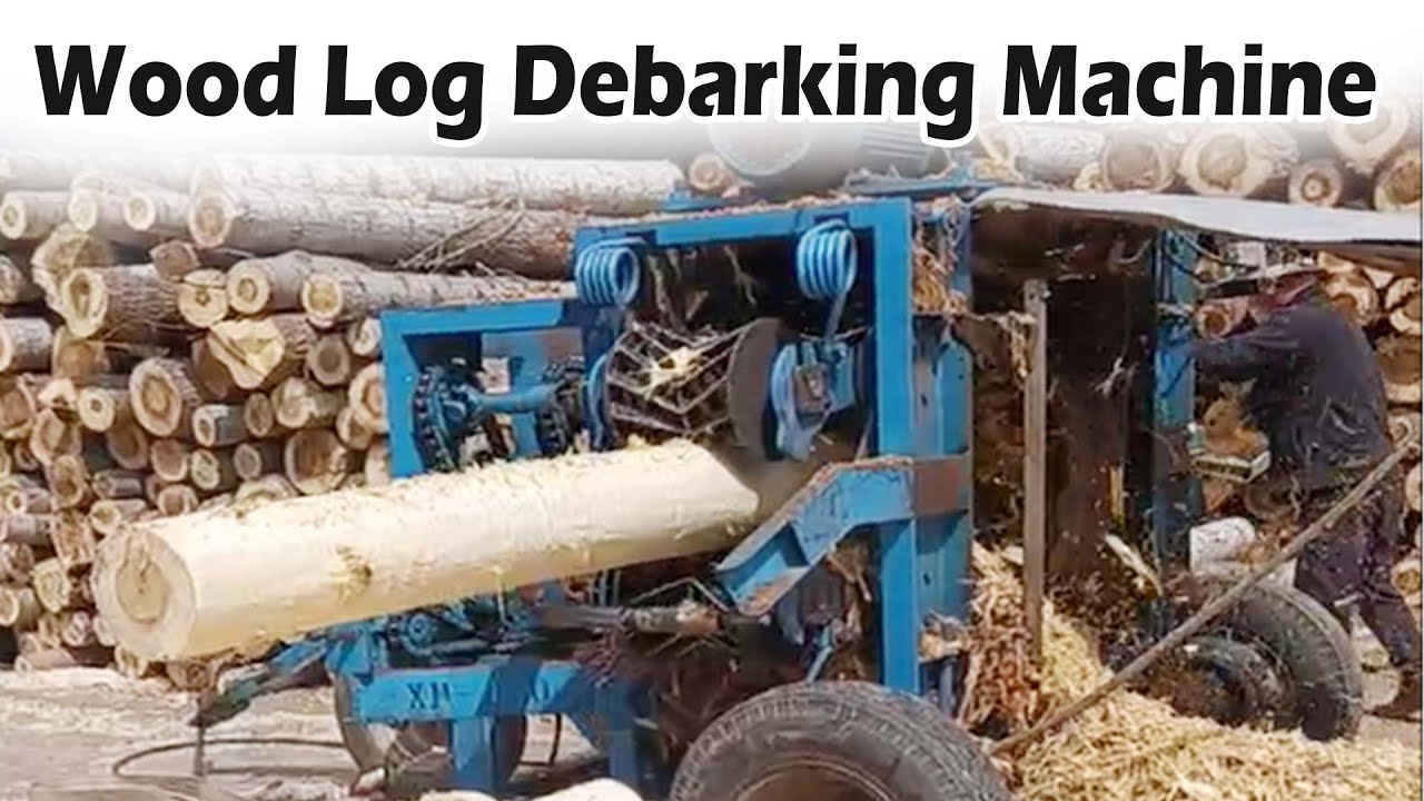 Improving Surface Finish of Debarked Logs with JYF Machinery Tips